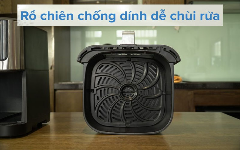 Nồi chiên không dầu Rapido RAF8.0M - Hàng chính hãng