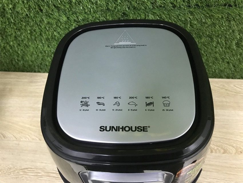 Nồi chiên không dầu Sunhouse SHD4025B - Hàng chính hãng