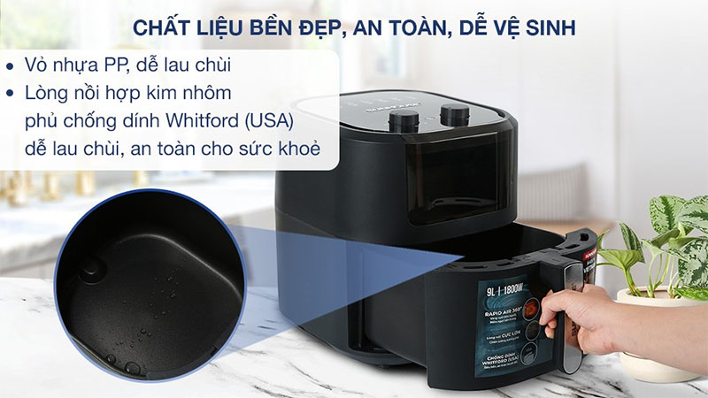 Nồi chiên không dầu Sunhouse SHD4036 - Hàng chính hãng