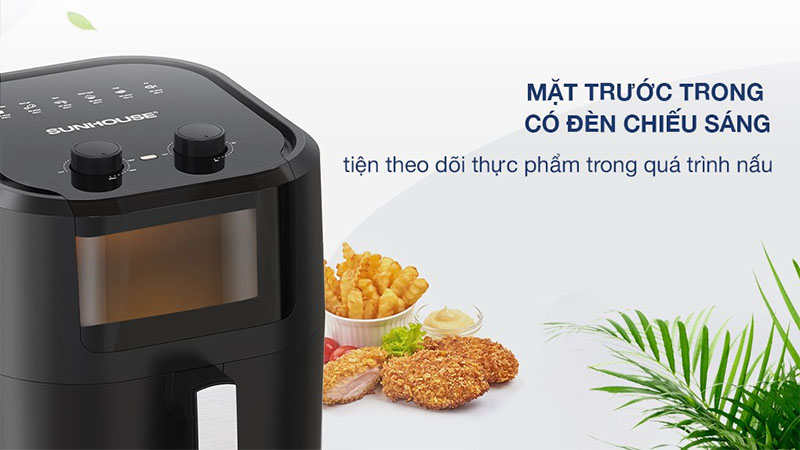 Nồi chiên không dầu Sunhouse SHD4036 - Hàng chính hãng