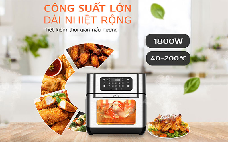 Nồi chiên không dầu Unie UE-1000 - Hàng chính hãng