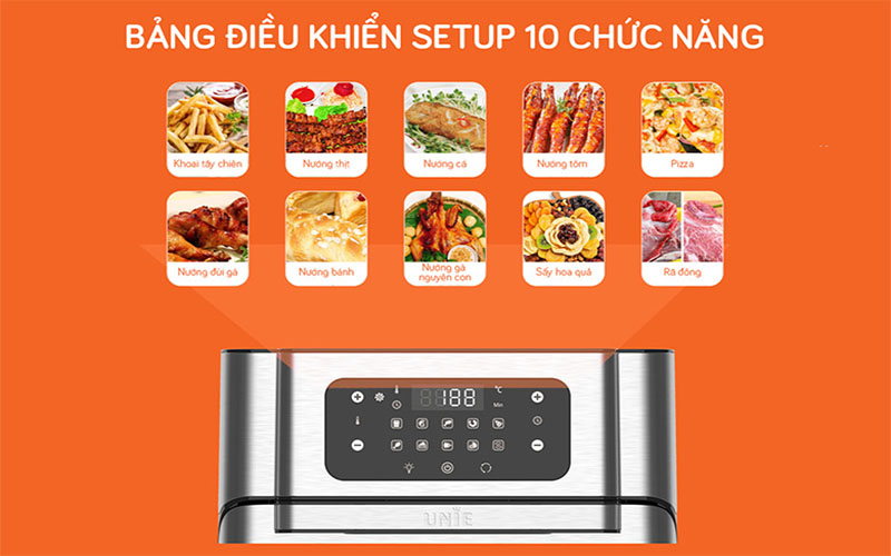 Nồi chiên không dầu Unie UE-1000 - Hàng chính hãng