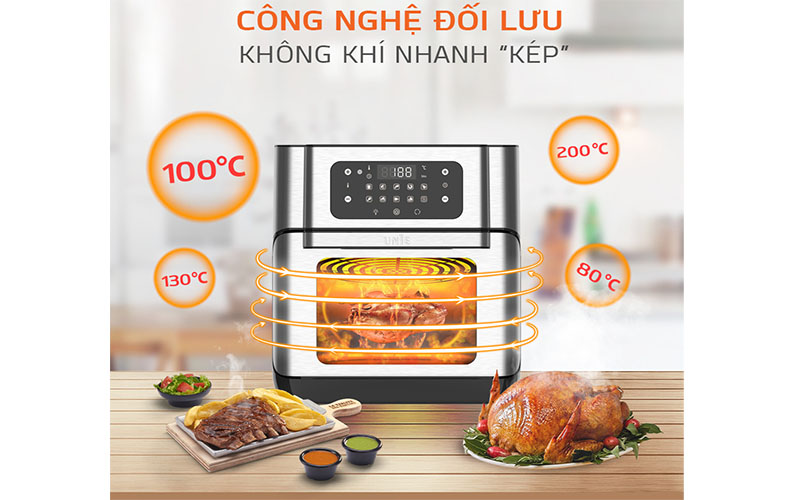Nồi chiên không dầu Unie UE-1000 - Hàng chính hãng
