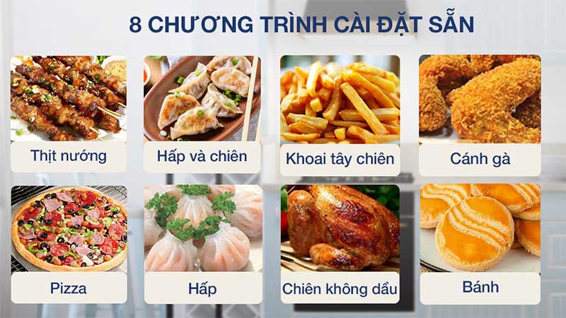 Nồi chiên không dầu hơi nước BlueStone AFB-5895 - Hàng chính hãng