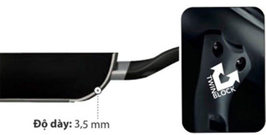 Nồi chống dính Moneta Nova 28cm - Hàng chính hãng
