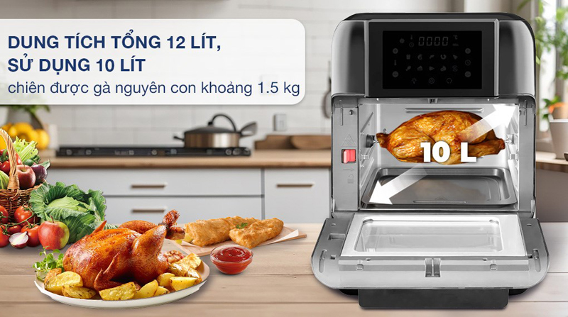 Nồi chiên không dầu BlueStone AFB-5888 - Hàng chính hãng