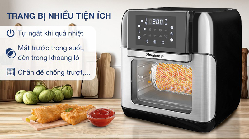 Nồi chiên không dầu BlueStone AFB-5888 - Hàng chính hãng