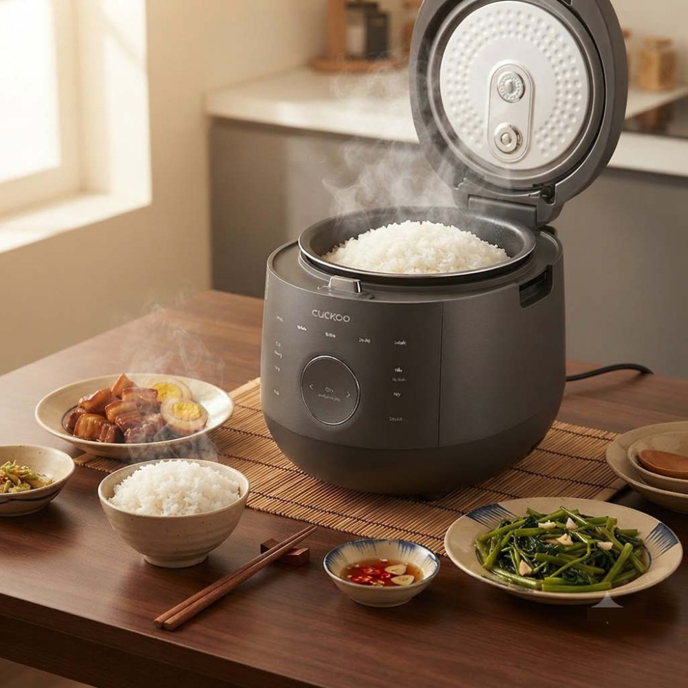 Nồi cơm áp suất cao tần Cuckoo CRP-LHBR1000F/ GRGRCRCKV - Hàng chính hãng
