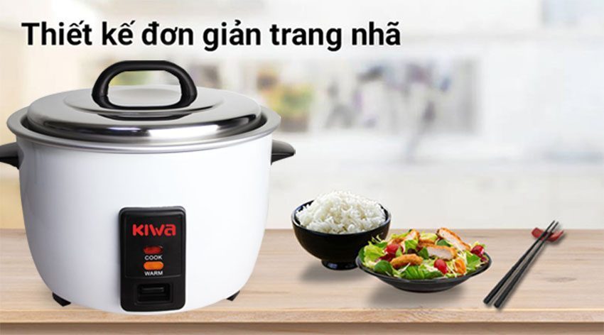 Nồi cơm điện 4.2 lít Kiwa MK-20RE - Hàng chính hãng