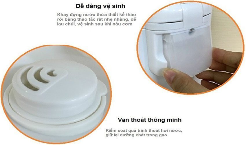 Nồi cơm điện Comet CM8028S - Hàng chính hãng