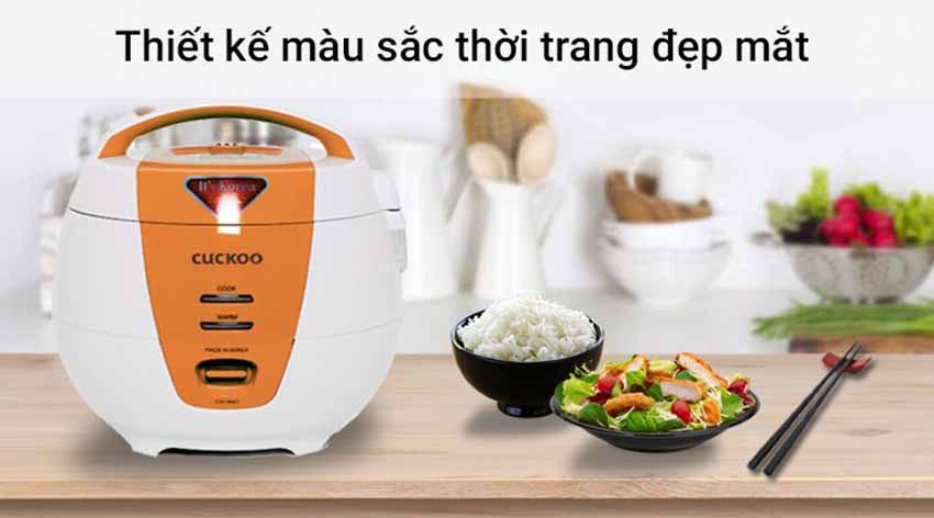 Nồi cơm điện Cuckoo CR-0661 1 lít - Hàng chính hãng
