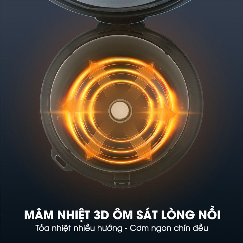 Nồi cơm điện Kalite KRC6018 - Hàng chính hãng