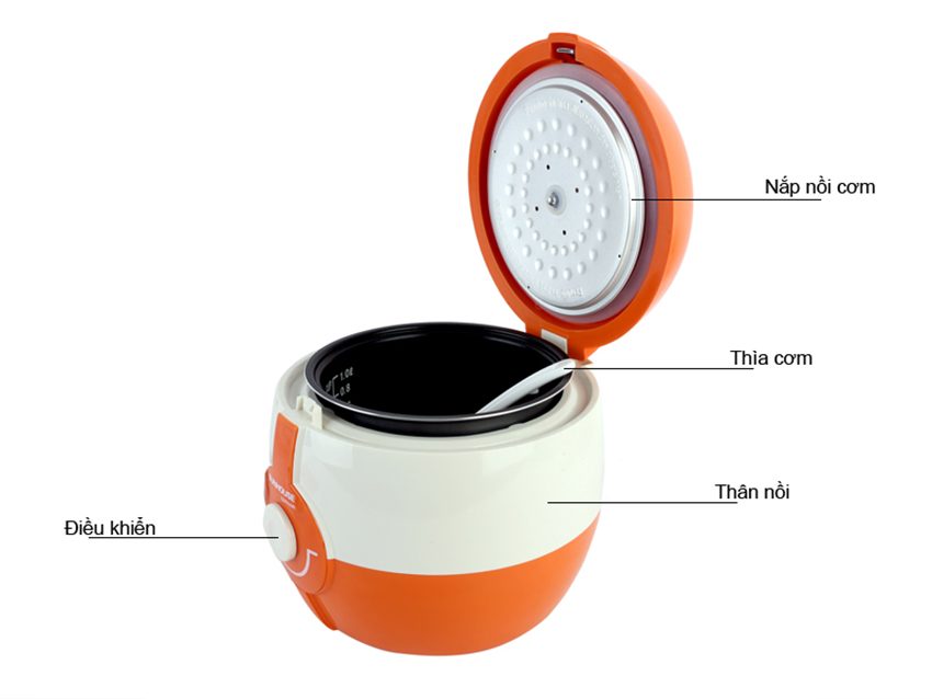 Nồi cơm điện Sunhouse SHD-8220WO - Hàng chính hãng