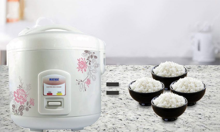 Nồi cơm điện Matika MTK-1811 - Hàng chính hãng