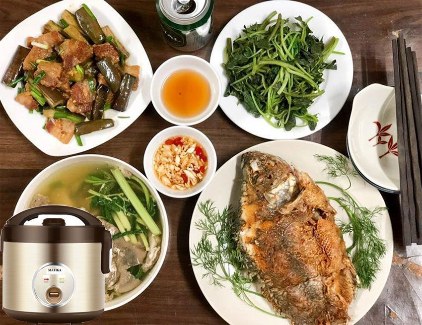 Nồi cơm điện Matika MTK-RC0911 - Hàng chính hãng