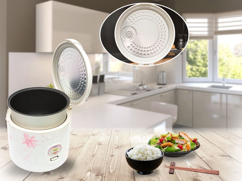 Nồi cơm điện nắp gài Midea MR-CM18SQ - Hàng chính hãng