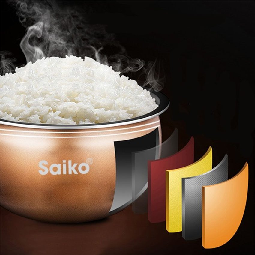 Nồi cơm điện Saiko RC-1823T - Hàng chính hãng