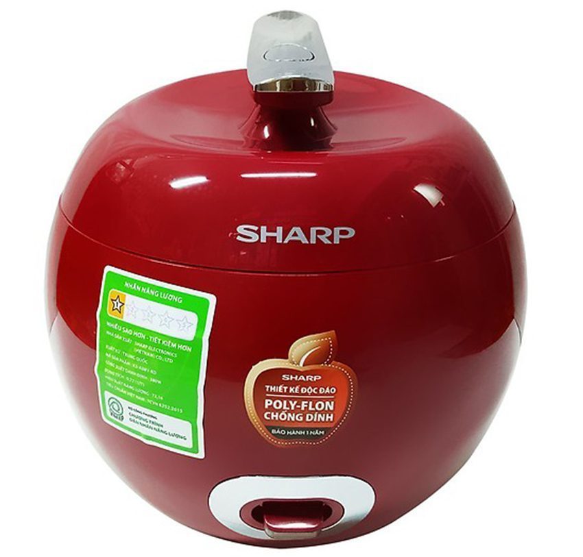 Nồi cơm điện Sharp KS-A08V-R - Hàng chính hãng