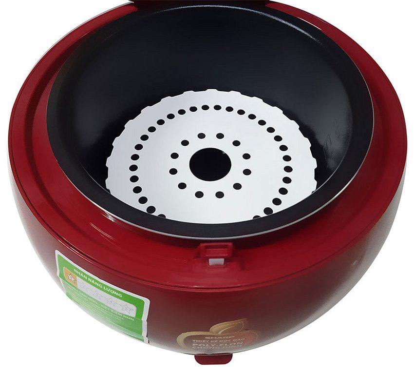 Nồi cơm điện Sharp KS-A08V-R - Hàng chính hãng