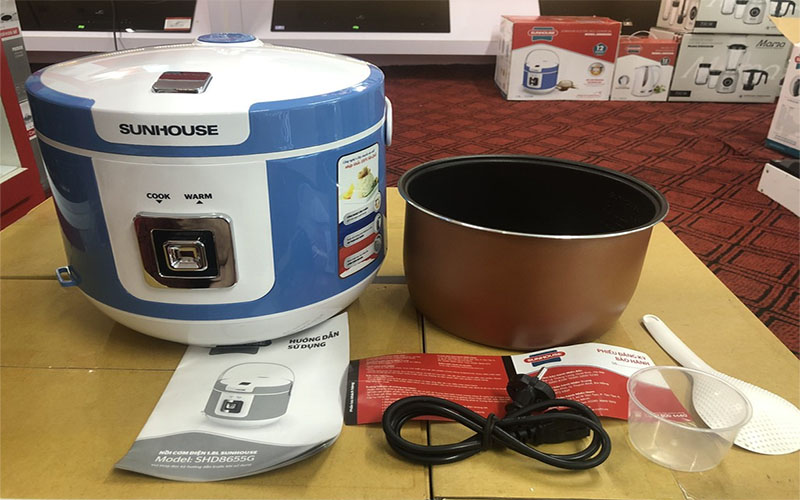 Nồi cơm điện Sunhouse SHD8655G - Hàng chính hãng