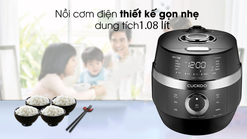 Nồi cơm điện cao tần Cuckoo CRP-JHR0660FD - Hàng chính hãng