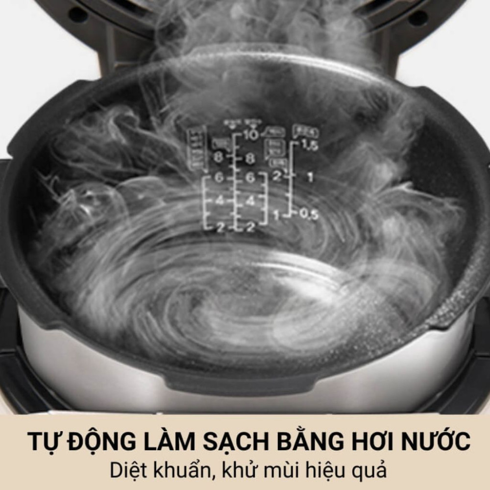 Nồi cơm điện cao tần áp suất Cuckoo CRP-CHAS109FW - Hàng chính hãng