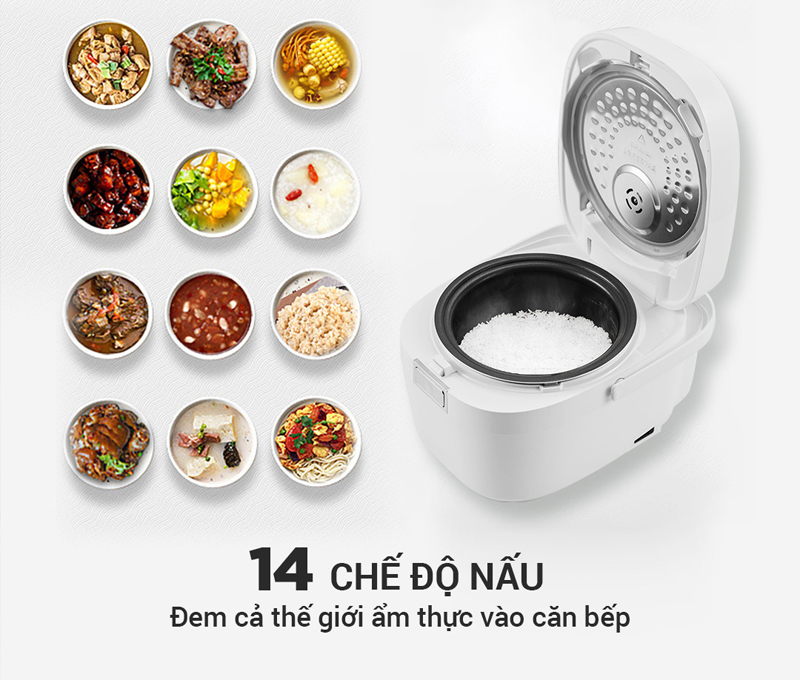 Nồi cơm điện cao tần 1.2L Nagakawa NAG0140 - Hàng chính hãng