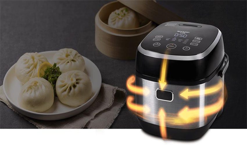 Nồi cơm điện cao tần Sharp KS-IH191V-GL - Hàng chính hãng