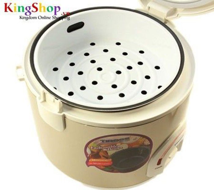 Nồi cơm điện chống dính Tiross TS990 - Dung tích 1.8L - Hàng chính hãng