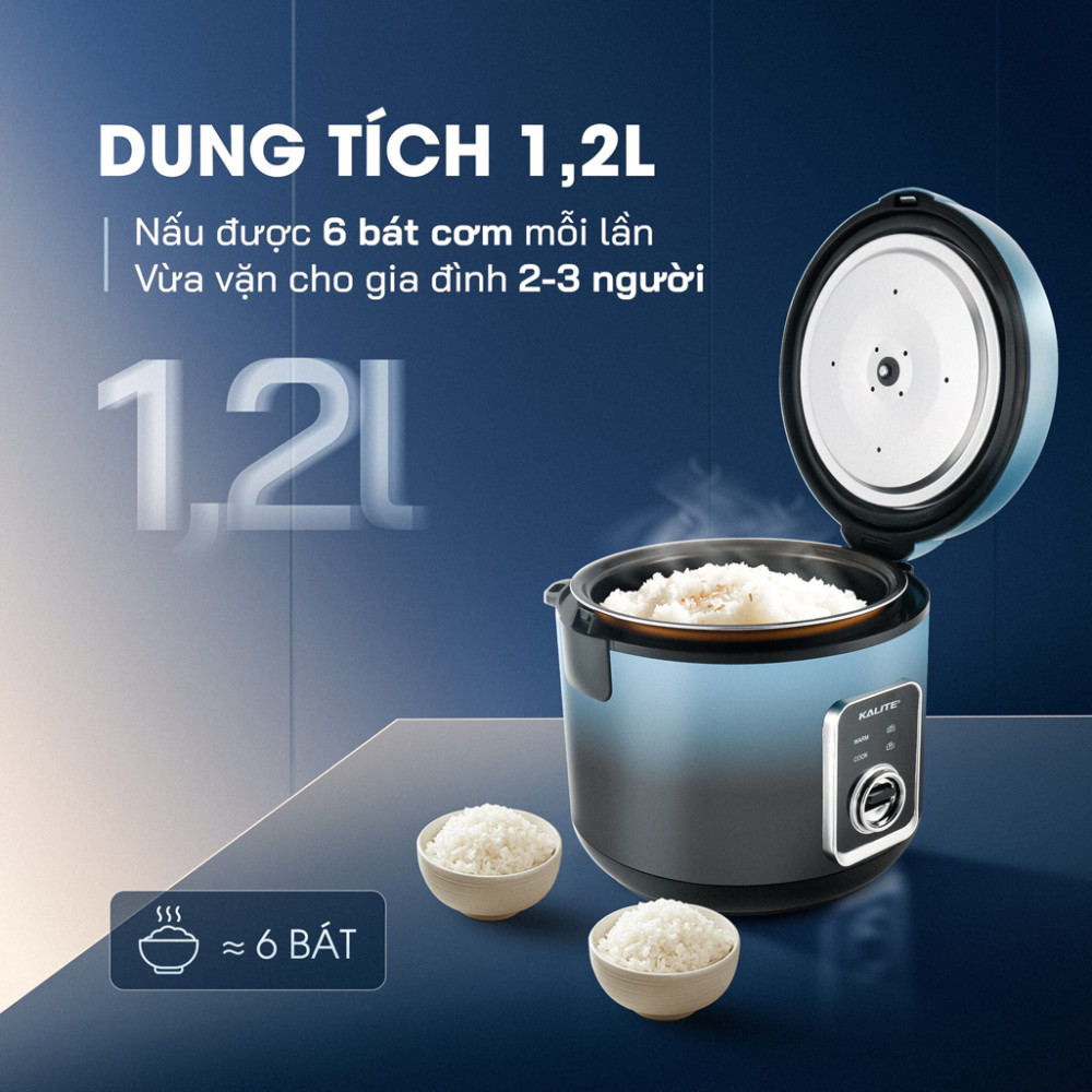 Nồi cơm điện Kalite KRC6012 - Hàng chính hãng