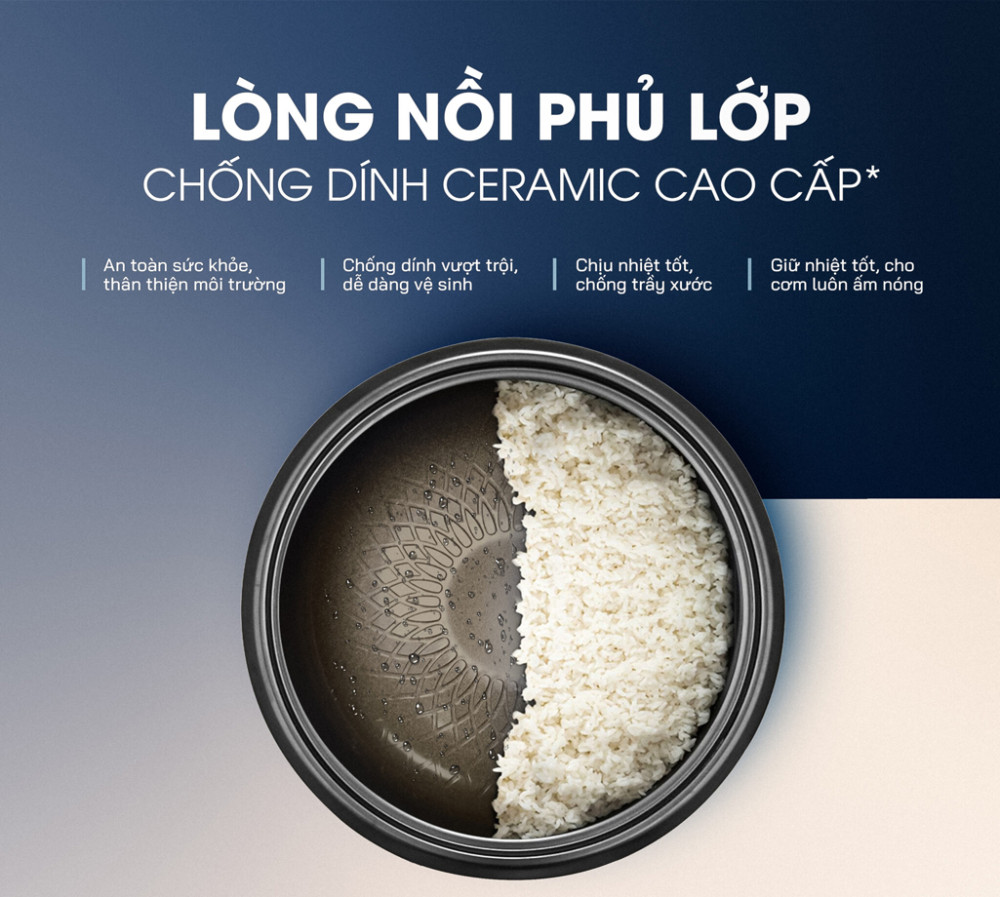 Nồi cơm điện Kalite KRC6012 - Hàng chính hãng