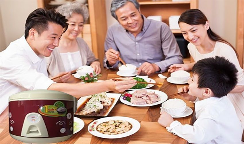 Nồi cơm điện nắp gài Fujika FJ-NC1806  - Hàng chính hãng