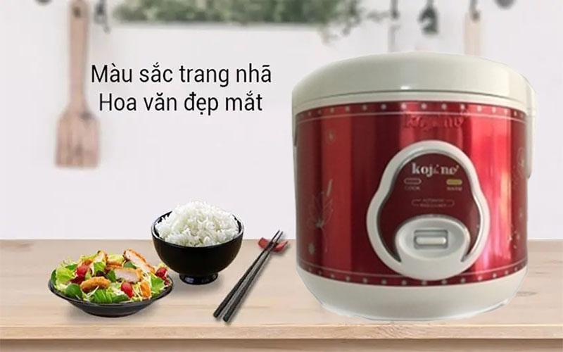 Nồi cơm điện nắp gài Kojine KJ-8102 - Hàng chính hãng