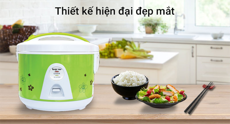 Nồi cơm điện nắp gài Kojine KJ-8186 - Hàng chính hãng