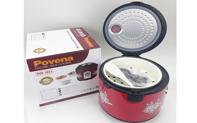 Nồi cơm điện nắp gài Poneva PVN-1821 - Hàng chính hãng