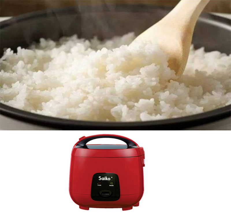 Nồi cơm điện nắp gài Saiko RC-1812T - Hàng chính hãng