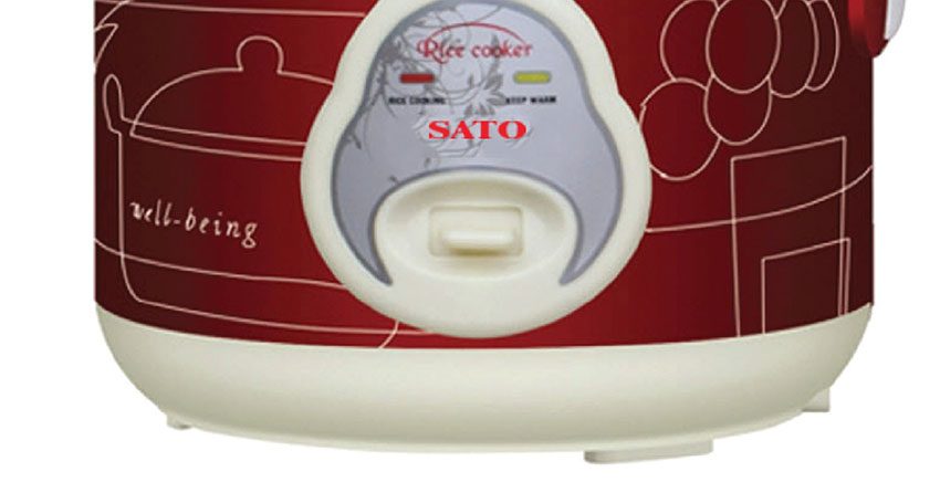 Nồi cơm điện nắp gài Sato S12-22A - Hàng chính hãng