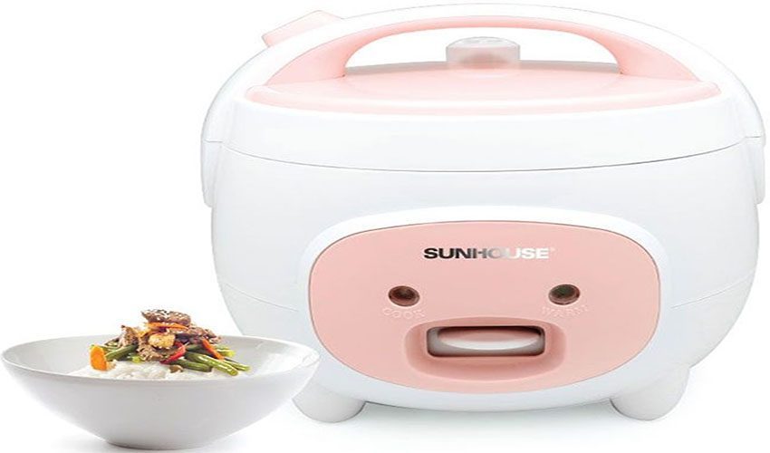 Nồi cơm điện nắp gài Sunhouse SHD8607W - Hàng chính hãng
