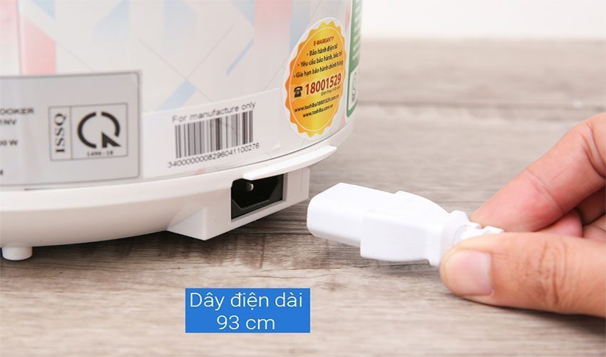 Nồi cơm điện nắp gài Toshiba RC-10JH1NV(P) - Hàng chính hãng