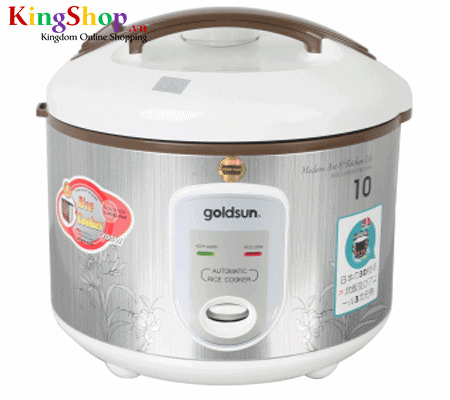 Nồi cơm điện nắp gài Goldsun ARC-180GD - Hàng chính hãng