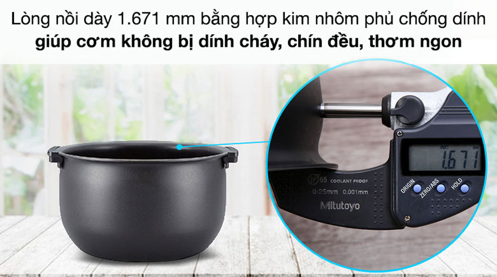 Nồi cơm điện Tiger cao tần JKT-D18V - Hàng chính hãng