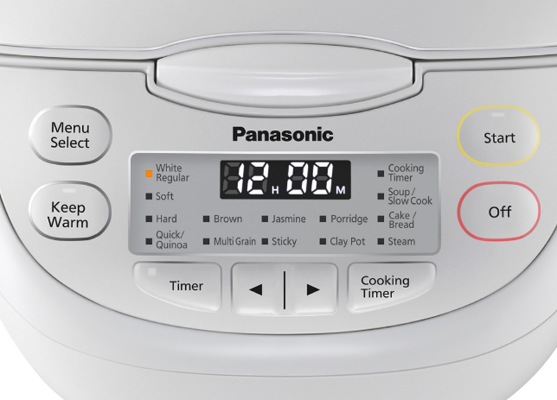 Nồi cơm điện tử Panasonic 1 lít SR-CL108WRAM - Hàng chính hãng