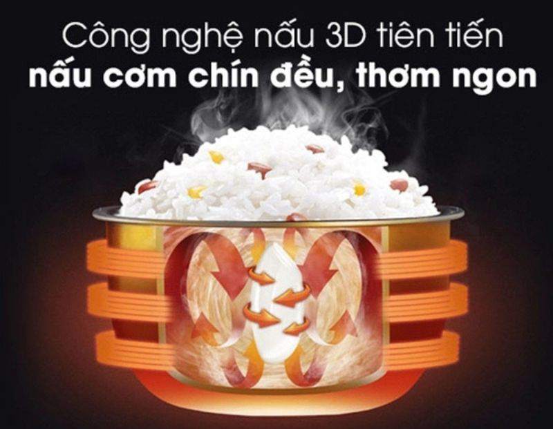 Nồi cơm điện tử Panasonic 1 lít SR-CL108WRAM - Hàng chính hãng