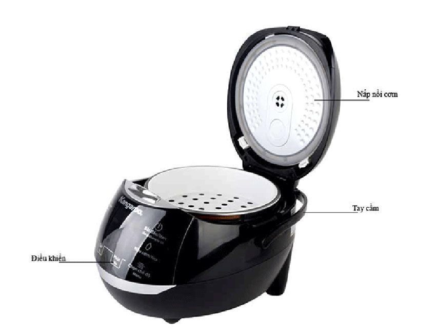Nồi cơm điện tử Kangaroo KG595 - Hàng chính hãng