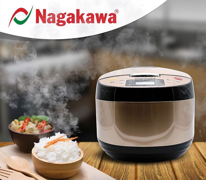 Nồi cơm điện tử Nagakawa NAG0112 - Hàng chính hãng