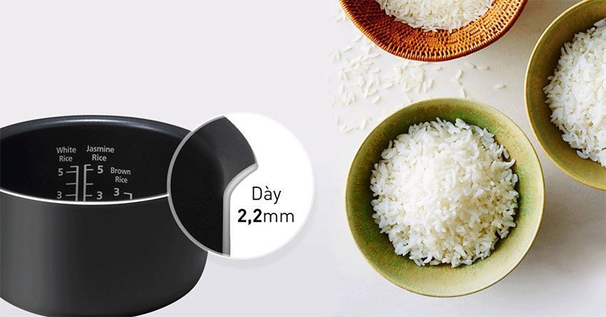 Nồi cơm điện tử Panasonic SR-CL188WRA - Hàng chính hãng
