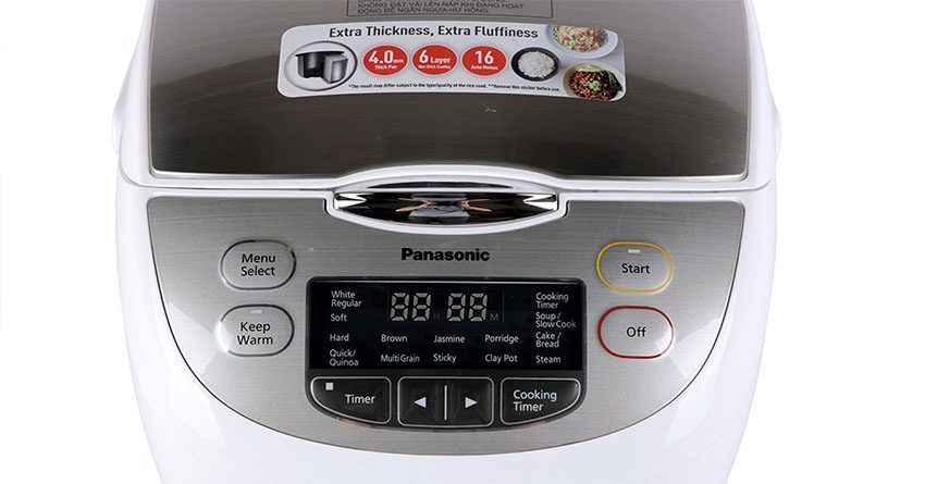 Nồi cơm điện tử Panasonic SR-CX188SRA - Hàng chính hãng