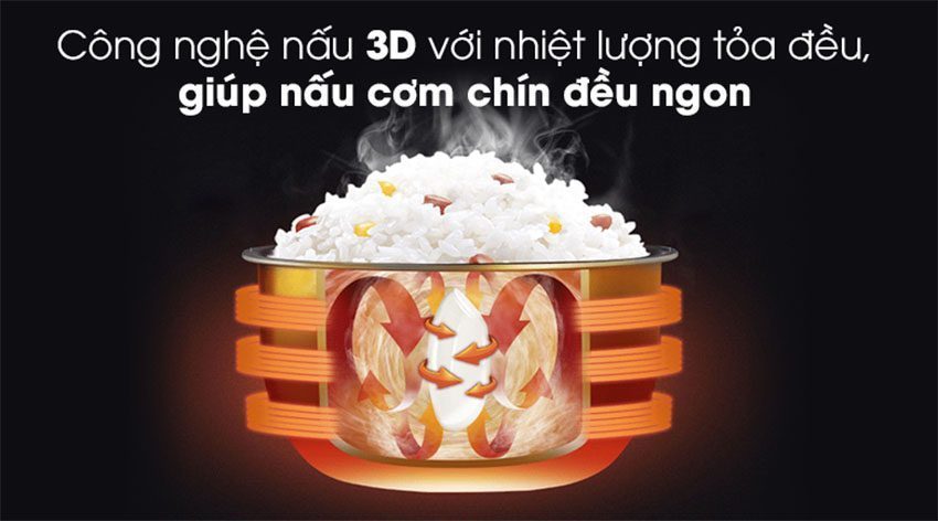 Nồi cơm điện tử Panasonic SR-CX188SRA - Hàng chính hãng