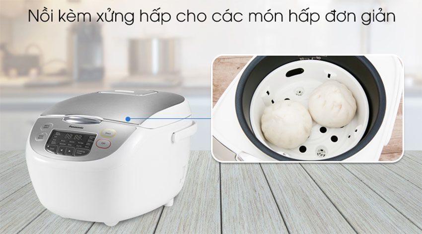 Nồi cơm điện tử Panasonic SR-CX188SRA - Hàng chính hãng