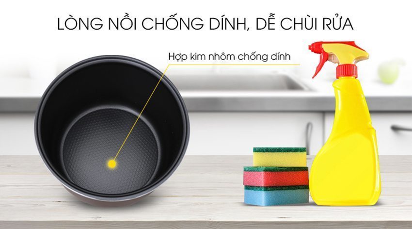 Nồi cơm điện tử Sharp KS-COM10V - Hàng chính hãng